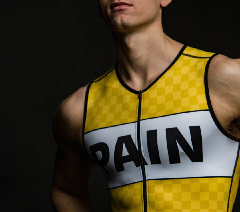 "SPEEDWAY" Sleeveless Suit