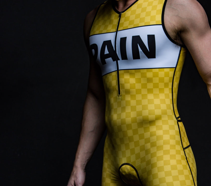 "SPEEDWAY" Sleeveless Suit