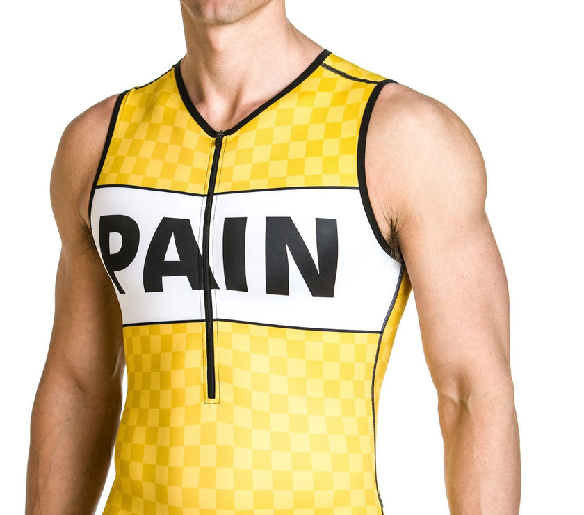 "SPEEDWAY" Sleeveless Suit