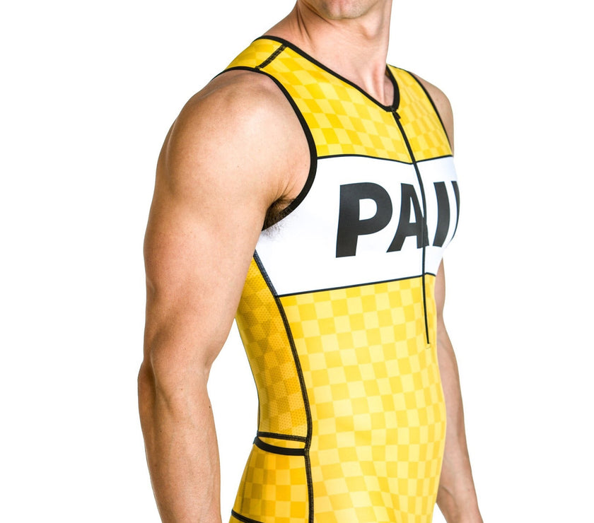 "SPEEDWAY" Sleeveless Suit