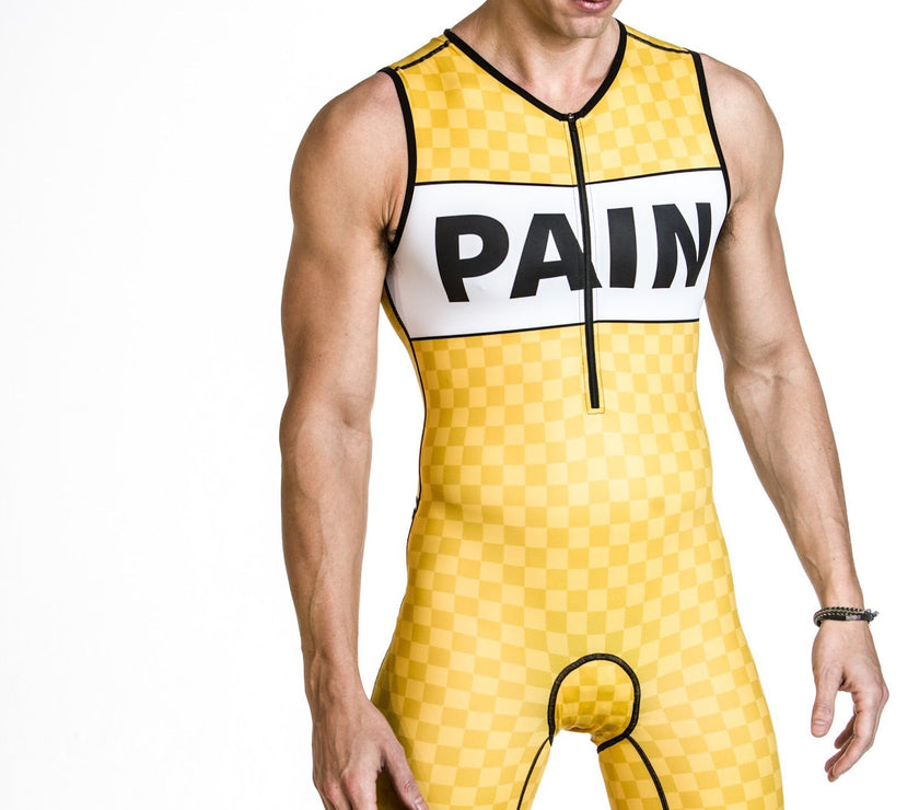 "SPEEDWAY" Sleeveless Suit