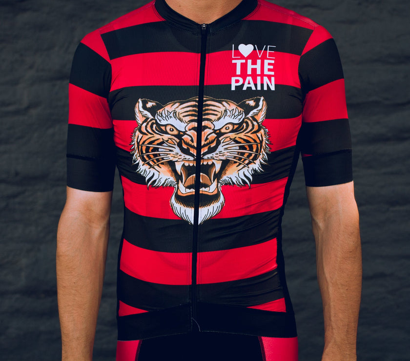 "Fierce Red" Light Racer Aero Jersey suit