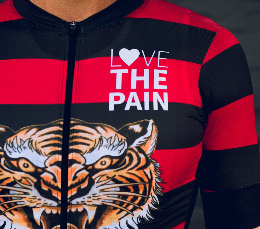 "Fierce Red" Light Racer Aero Jersey suit