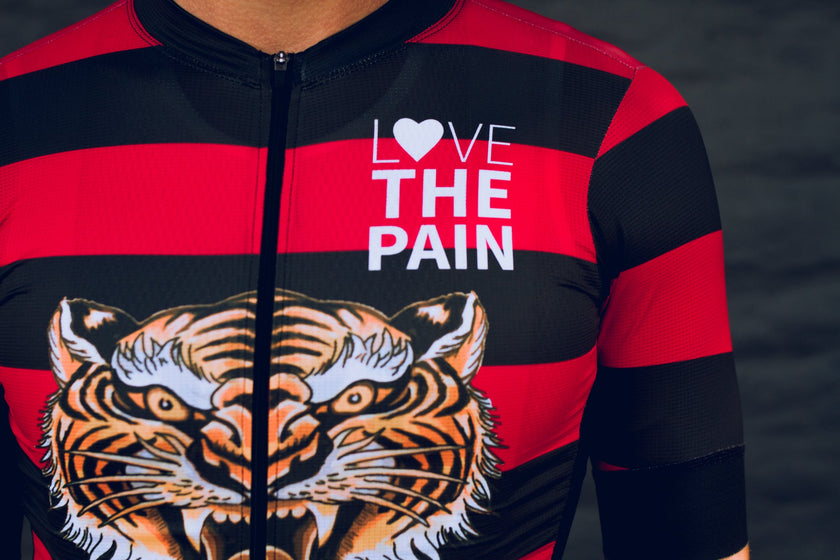 "Fierce Red" Light Racer Aero Jersey suit