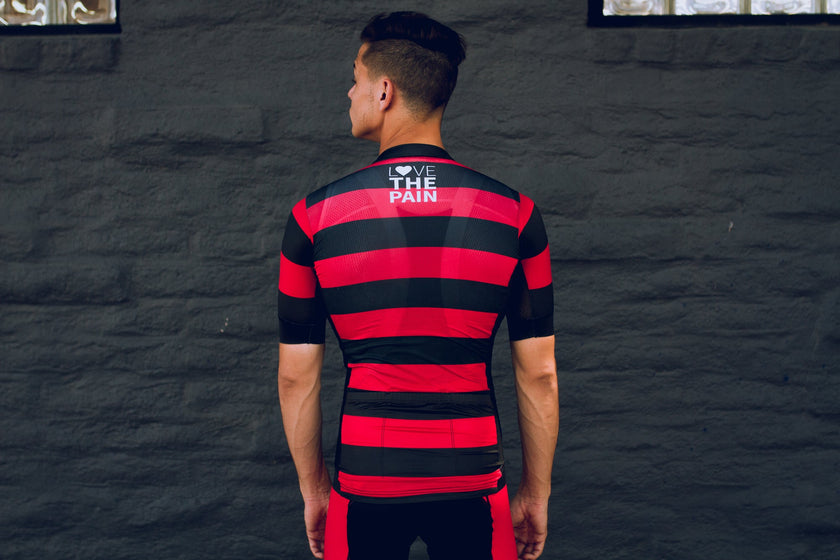 "Fierce Red" Light Racer Aero Jersey suit