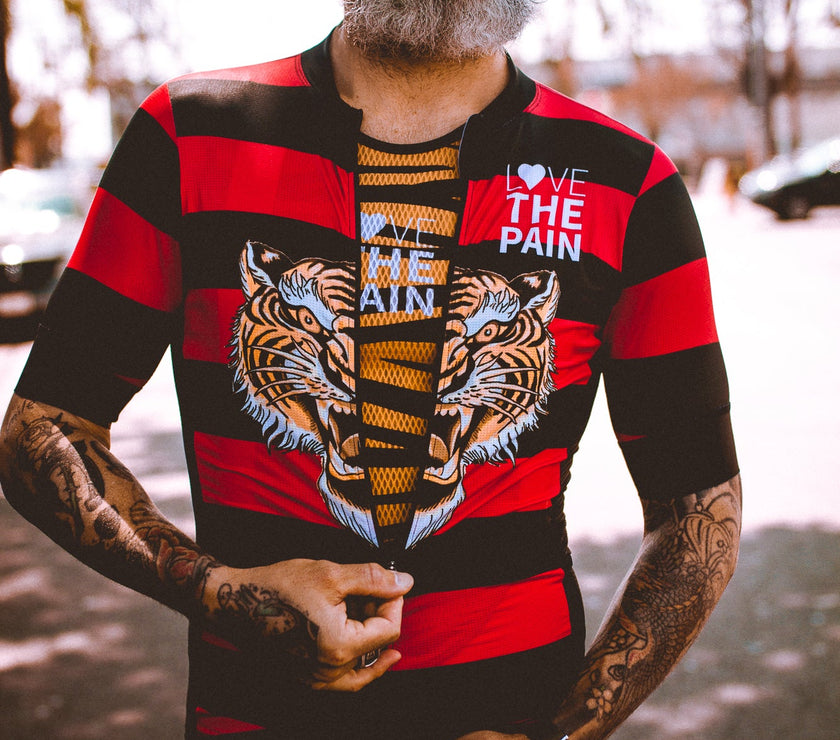 "Fierce Red" Light Racer Aero Jersey suit