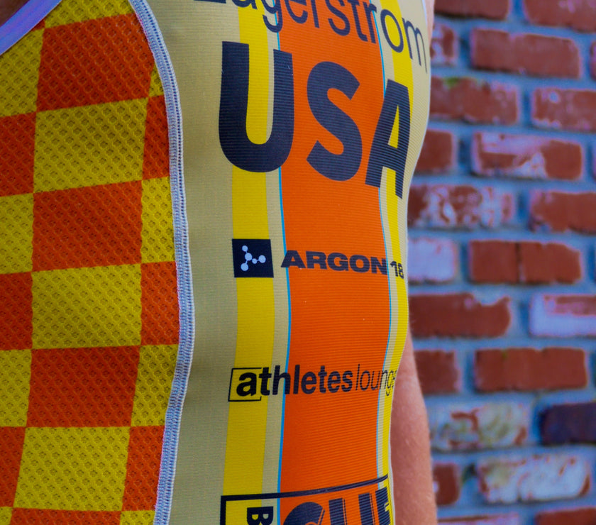 ITU GOLDEN ATTACK One-Piece Cycling Jersey