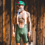 Pure Green Cycling Suit Professional Equipment