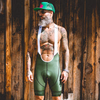 Pure Green Cycling Suit Professional Equipment