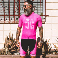 Professional Pink Cycling Jersey Quick-drying and Breathable