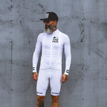 "Blanco" Professional Cycling Suit Pure White