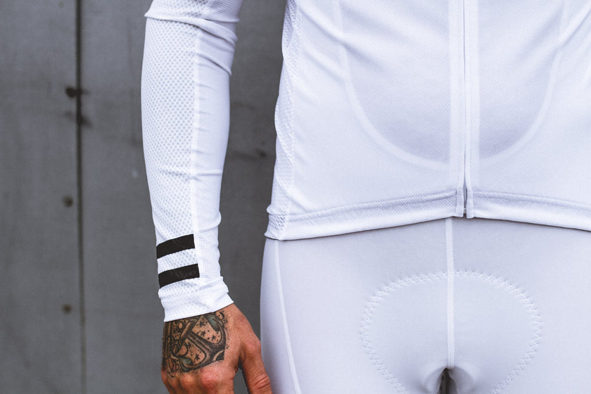 "Blanco" Professional Cycling Suit Pure White