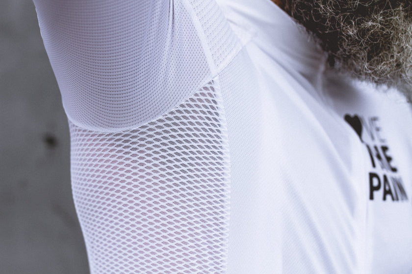 "Blanco" Professional Cycling Suit Pure White