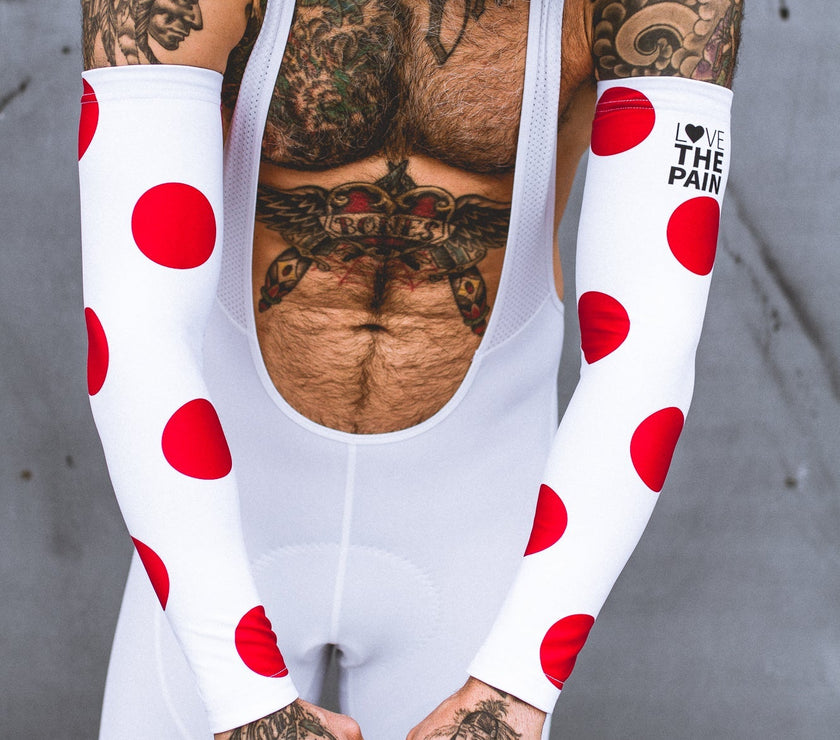 "Polka Dots" Arm Warmers