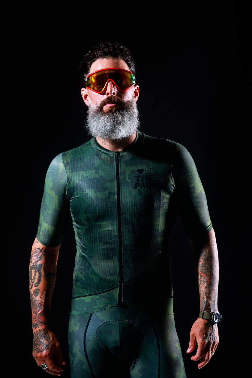 "Always Camo" Aero Race Professional Cycling Gear Cycling Jersey