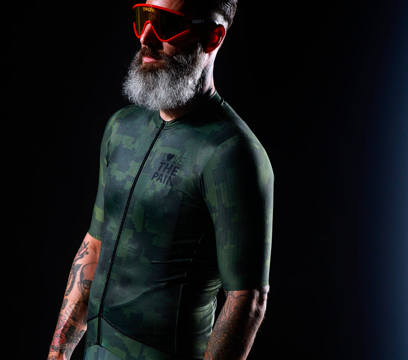 "Always Camo" Aero Race Professional Cycling Gear Cycling Jersey