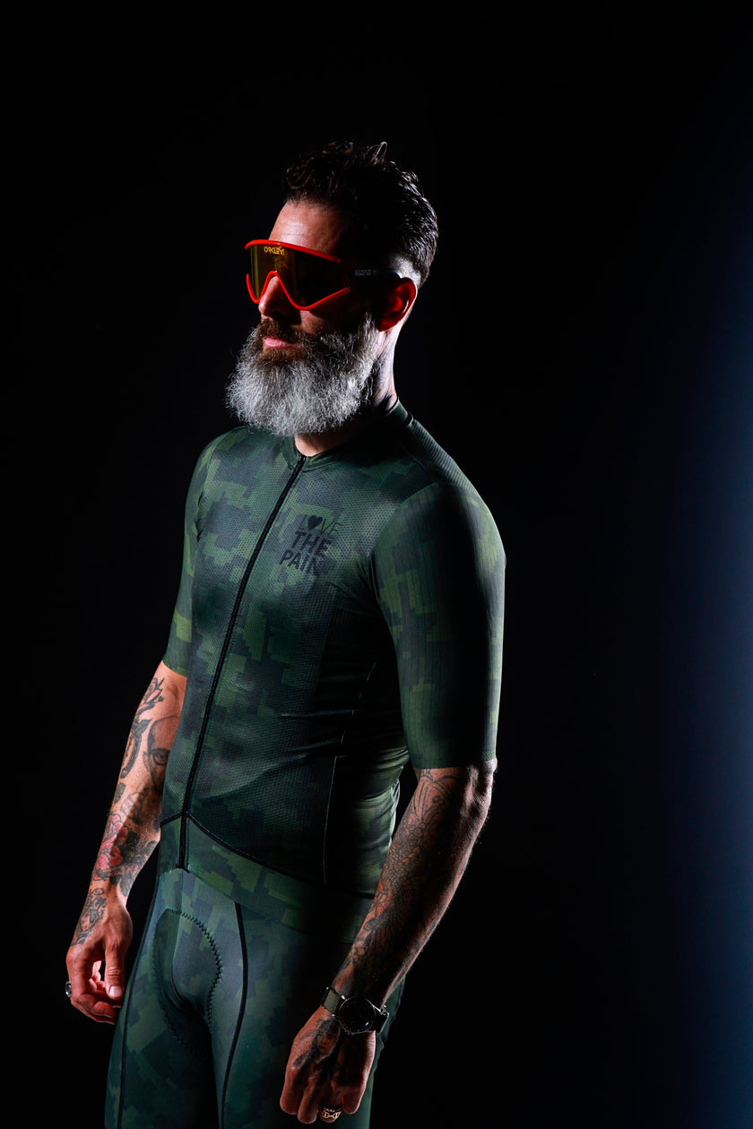 "Always Camo" Aero Race Professional Cycling Gear Cycling Jersey