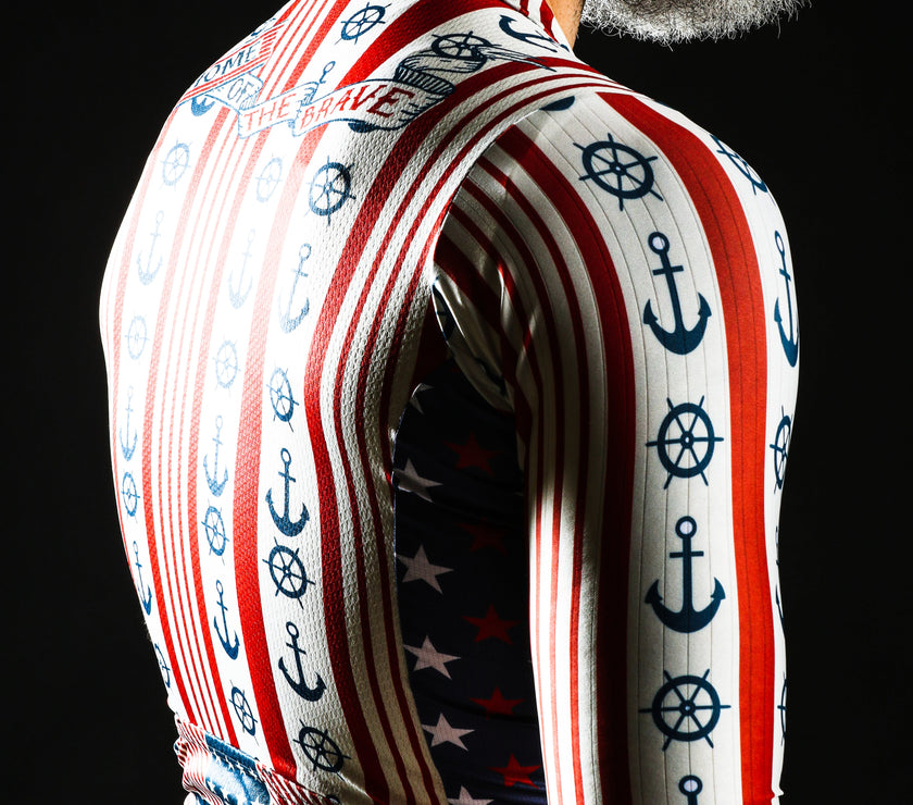 Voyager Series Anchor Small Logo Cycling Wear Set