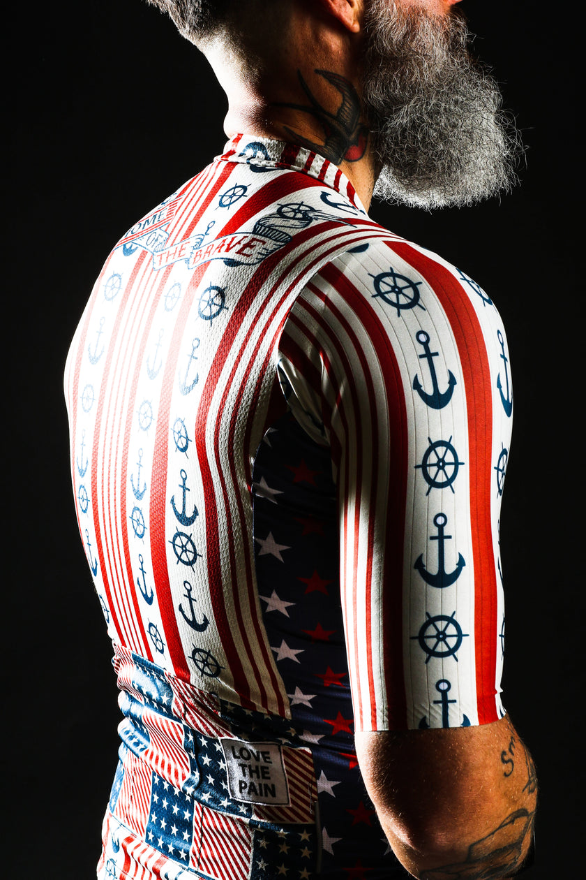 Voyager Series Anchor Small Logo Cycling Wear Set