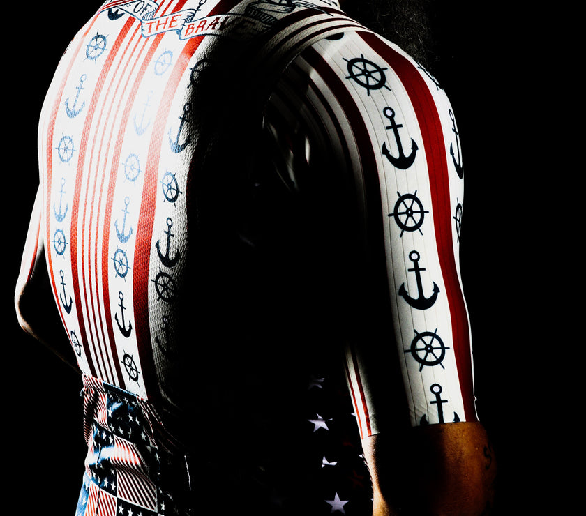 Voyager Series Anchor Small Logo Cycling Wear Set