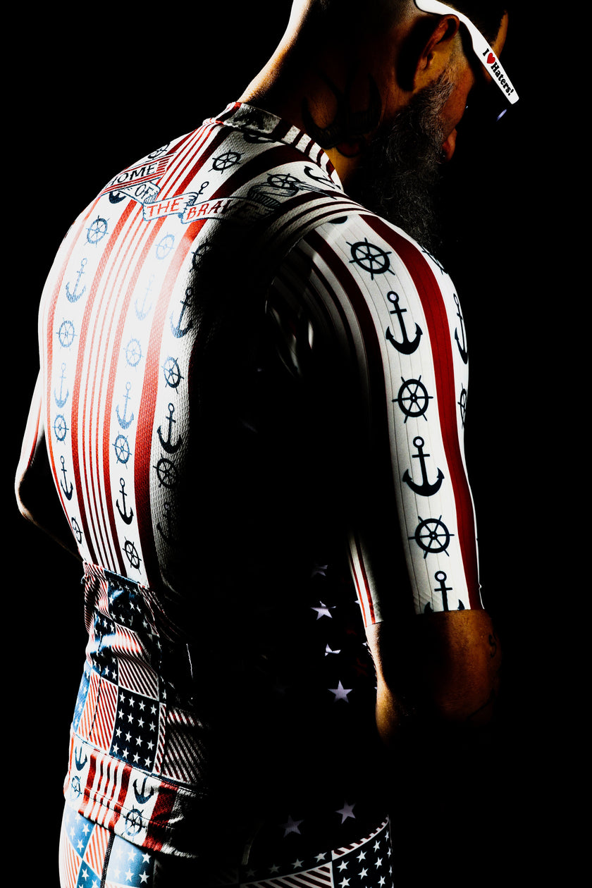 Voyager Series Anchor Small Logo Cycling Wear Set