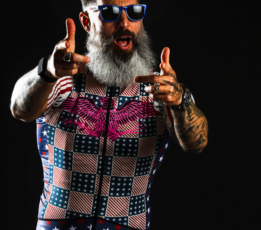 Voyager Series Anchor Small Logo Cycling Wear Set