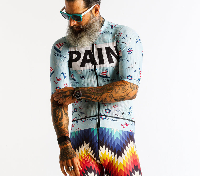 Bohemian Spring/summer Thin Breathable Cycling Jersey