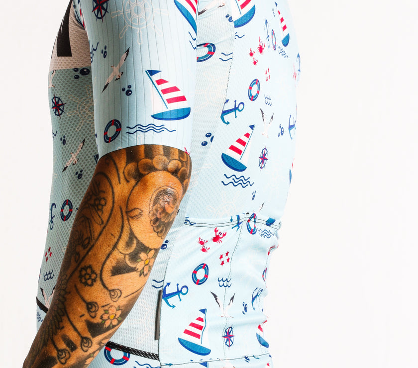 Bohemian Spring/summer Thin Breathable Cycling Jersey