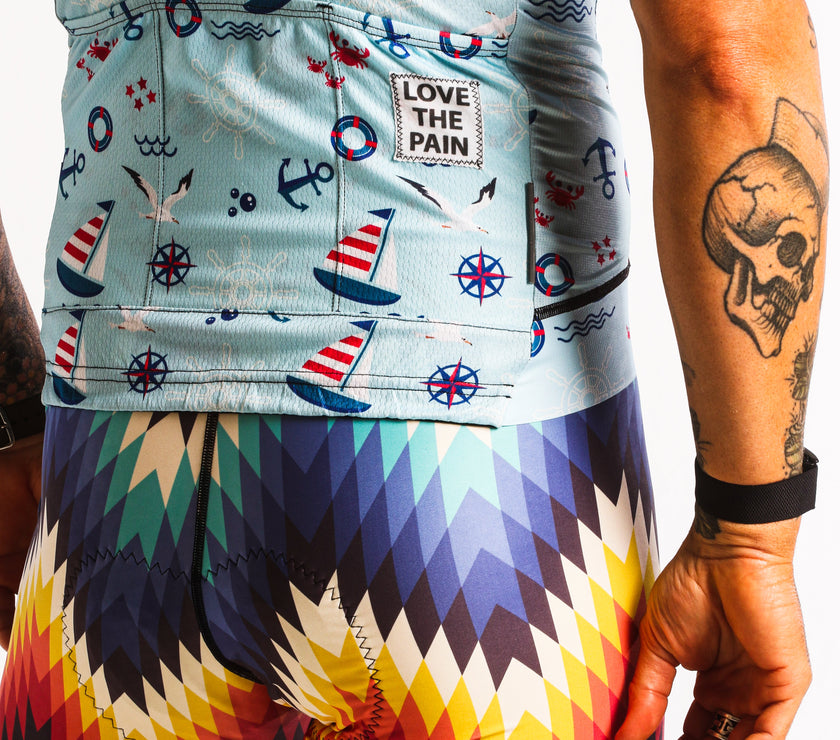 Bohemian Spring/summer Thin Breathable Cycling Jersey