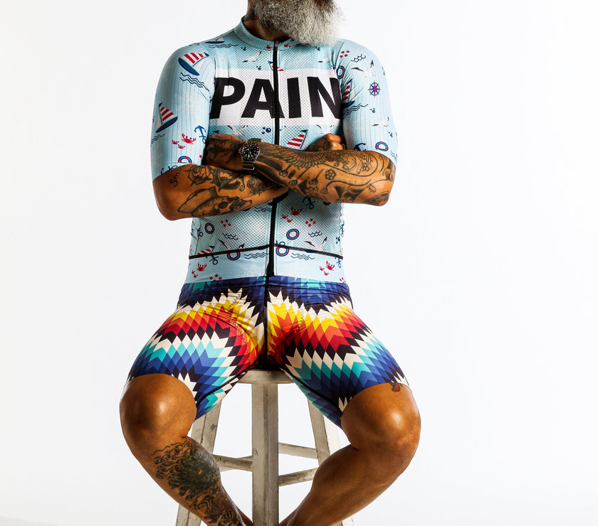 Bohemian Spring/summer Thin Breathable Cycling Jersey