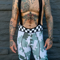 Camouflage Building Block Cycling Shorts