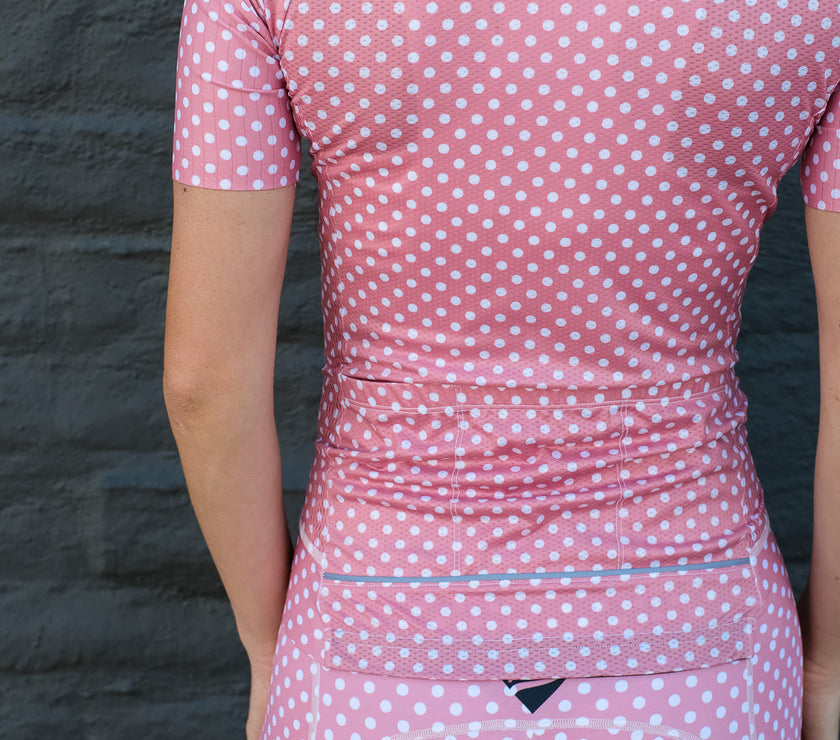 "ros¨¦" Ladies Polka Dot Love Cycling Wear