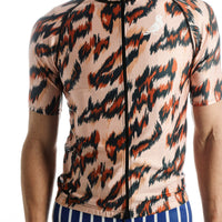 Classic Leopard Print Professional Cycling Equipment Breathable Cycling Clothing