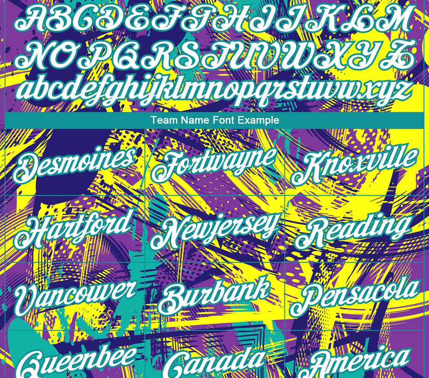 Custom Graffiti Pattern White-Aqua Abstract Urban 3D Long Sleeve Performance T-Shirt