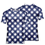 Men's and Women's Breathable Cycling Wear Printed Round Neck Short Sleeve Top