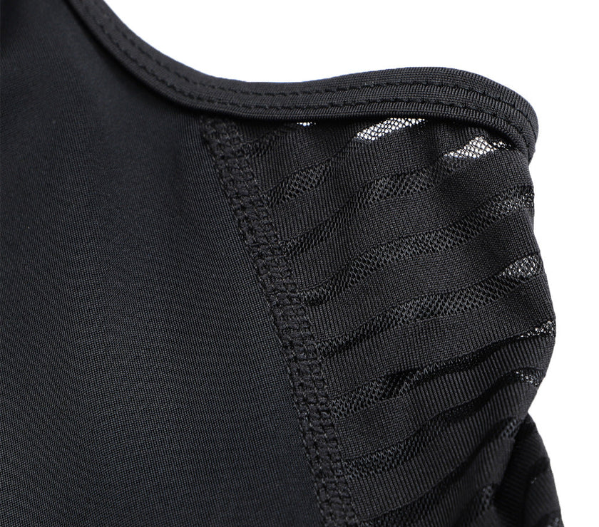 Tight Solid Color Bicycle Bib Pants