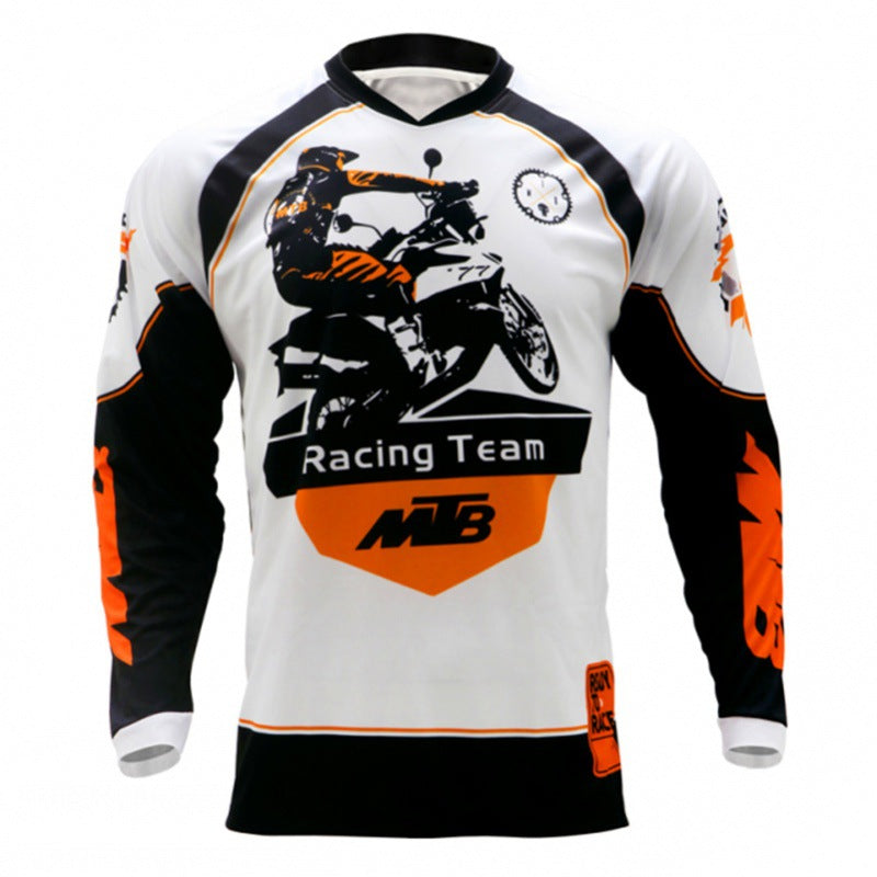 Moto Racing Long Sleeve Downhill Jersey