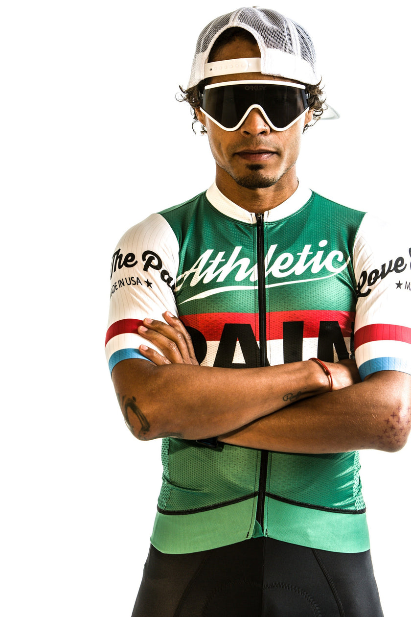 Athletic Colorblock Professional Cycling Jersey