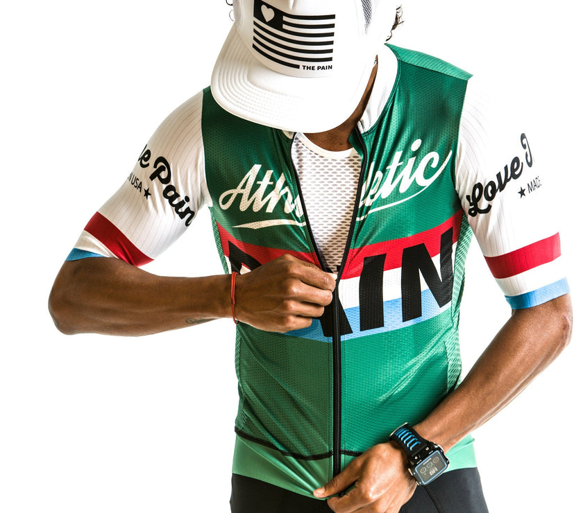 Athletic Colorblock Professional Cycling Jersey