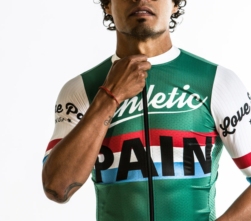 Athletic Colorblock Professional Cycling Jersey