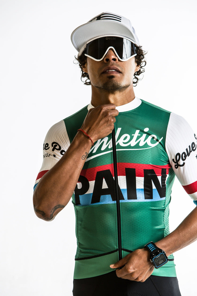 Athletic Colorblock Professional Cycling Jersey