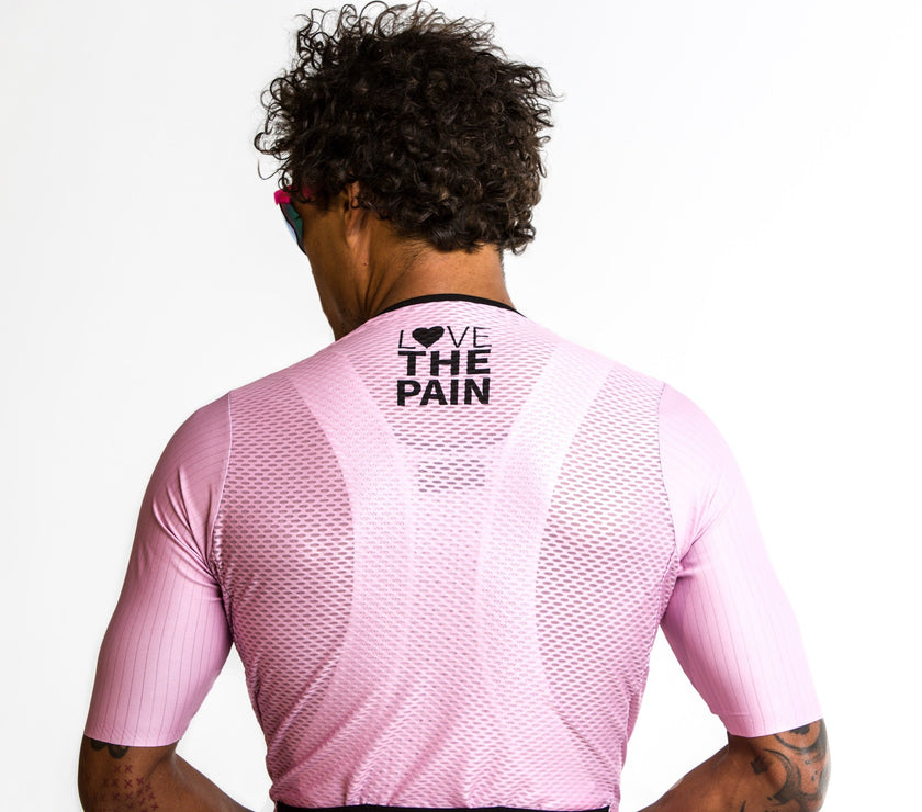 "Salmon" Breathable Mesh Cycling Suit