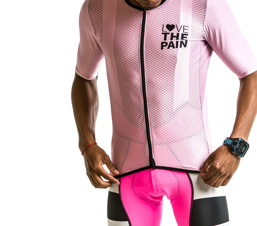 "Salmon" Breathable Mesh Cycling Suit