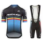 Spider summer Short Sleeve MTB set Quick dry Bicycle