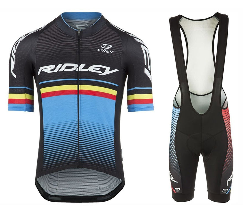 Spider summer Short Sleeve MTB set Quick dry Bicycle