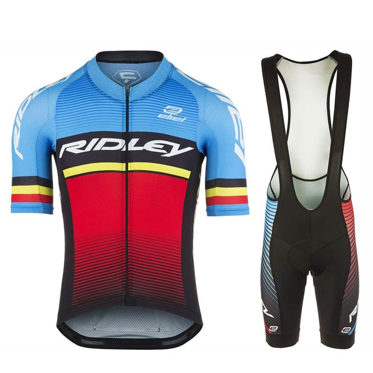 Spider summer Short Sleeve MTB set Quick dry Bicycle