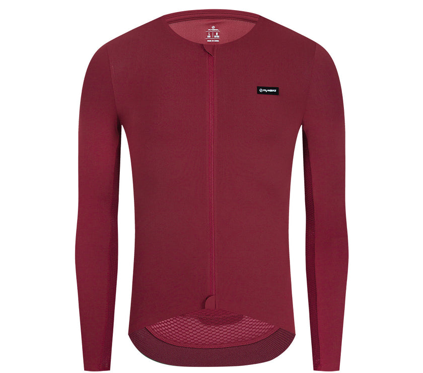 Long Sleeve Seamless Process Cycling Jerseys