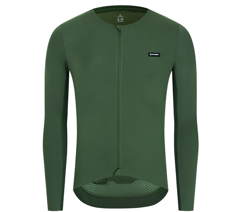 Long Sleeve Seamless Process Cycling Jerseys