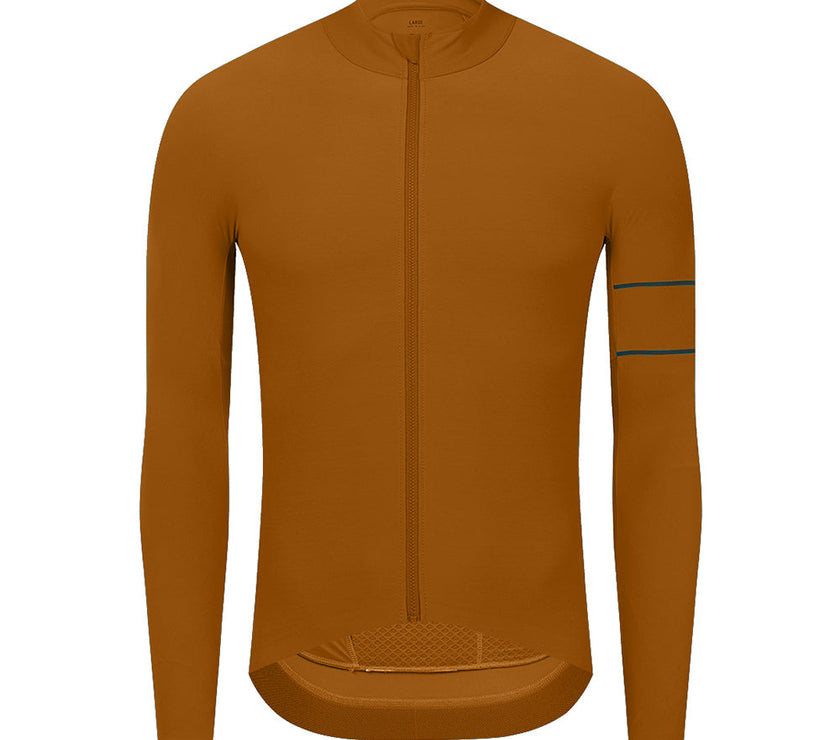Thermal Fleece Long Sleeve Cycling Jersey 10 Colors