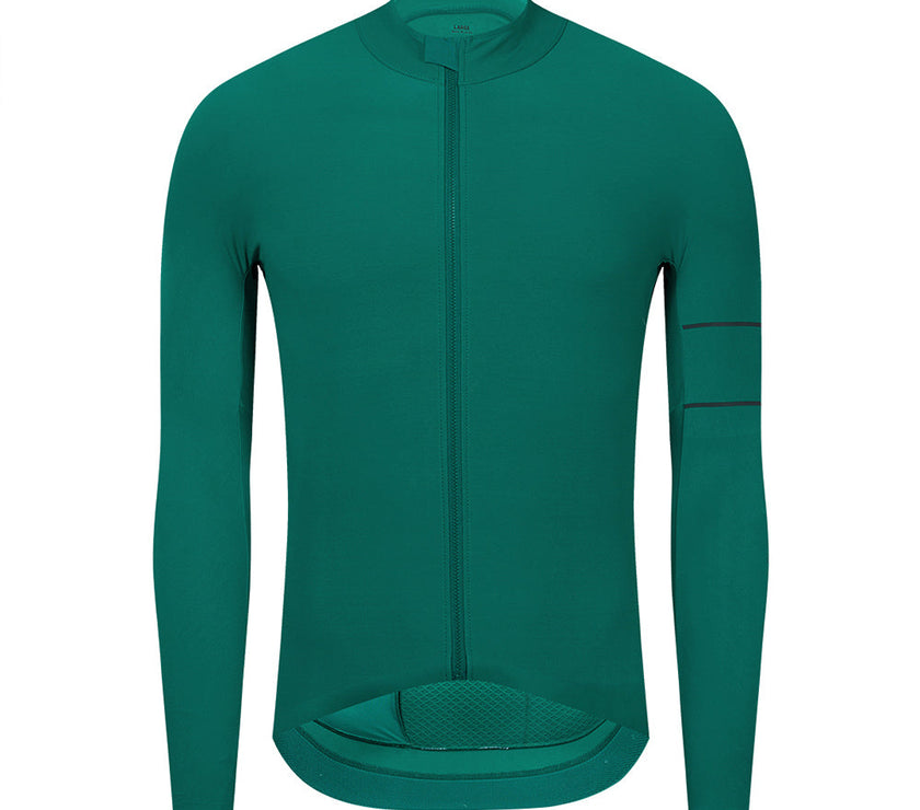 Thermal Fleece Long Sleeve Cycling Jersey 10 Colors